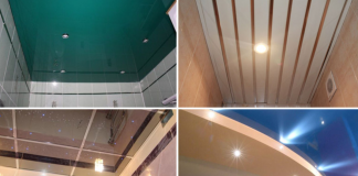 What’s the best ceiling in the bathroom