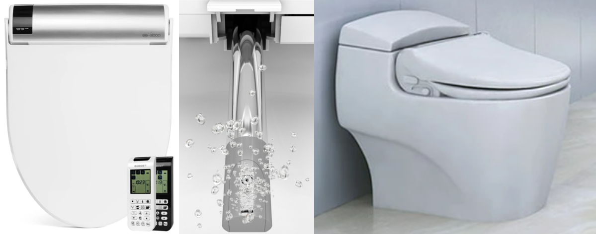 Benefits of Bio Bidet series “Brondell Swash 1400”, “BB-2000”, “BB-1700