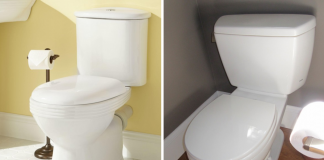 What is the flow rate of the toilet bowl Toto Drake, which is the “water surface area”