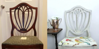 How to replace the old chair seat upholstery