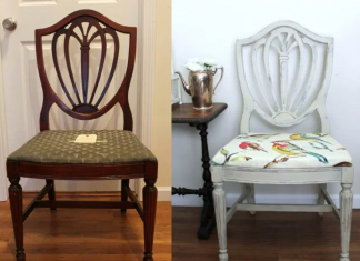 How to replace the old chair seat upholstery