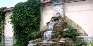 How to make an inexpensive outdoor waterfall