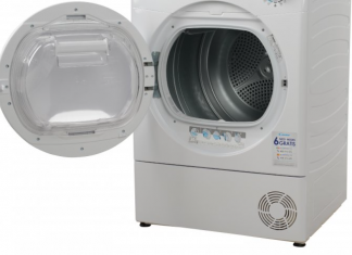 What is the cause of the heating of the socket and cord of the electric dryer