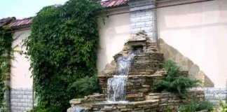 How to make an inexpensive outdoor waterfall